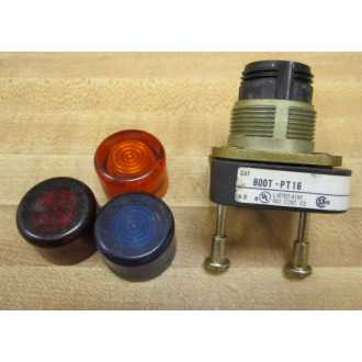 Allen Bradley 800T-PT16 Pushbutton 800TPT16 Lens Included (Pack of 5) - Used