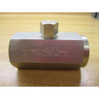 Deltrol Fluid Products C-30SS Check Valve C30SS - New No Box