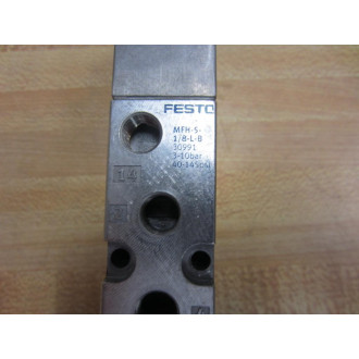 Festo MFH-5-18-L B Valve MFH518LB - Used