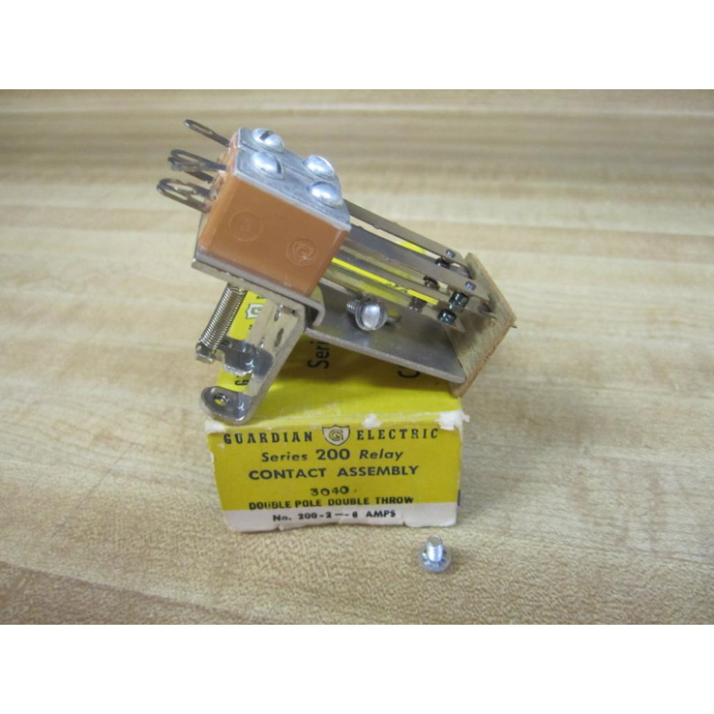 Guardian Electric 200-2 Relay Contact Assy. 3040