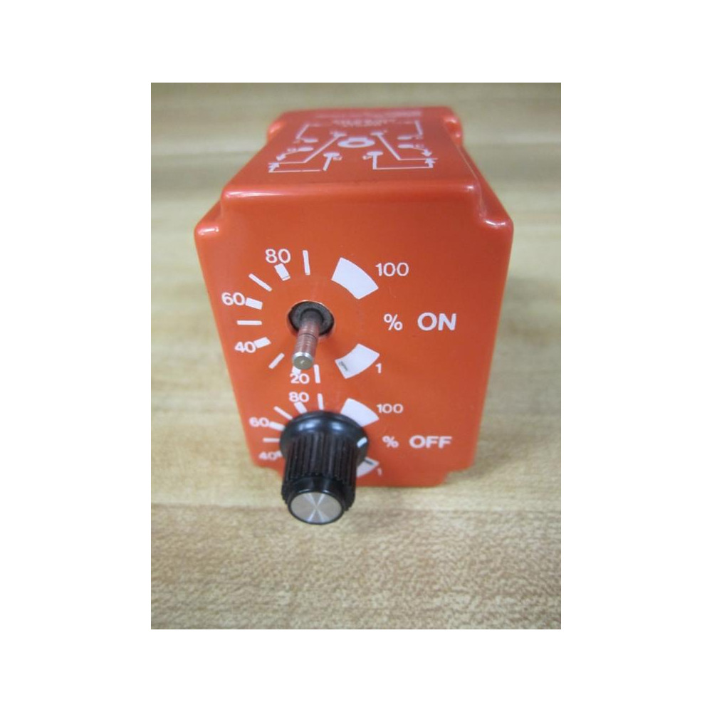 NCC CKK-180-461 Solid State Timer CKK180461 Missing A Knob - Used