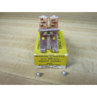 Guardian Electric 200-2 Relay Contact Assy. 3040