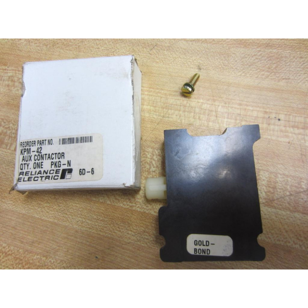 Reliance Electric KPM-42 Aux. Contactor KPM42