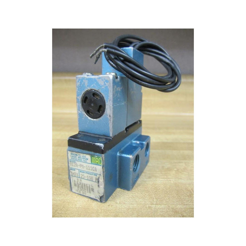 MAC 912A-PM-111CA Valve 912APM111CA - Used