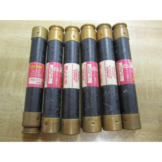 Bussmann FRS-R-210 Fusetron Fuse FRSR210 (Pack of 6) - New No Box