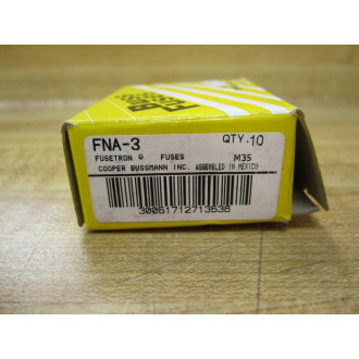Buss FNA-3 Bussmann Fuse Cross Ref 1CT42 (Pack of 10)