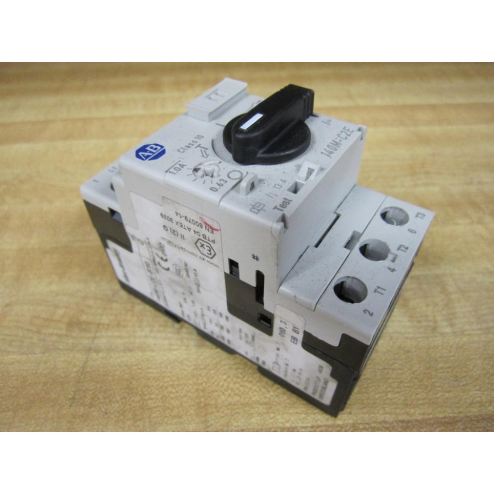 Allen Bradley 140M-C2E-B10 Circuit Breaker Series C - Used