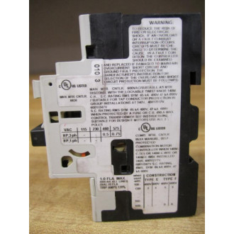 Allen Bradley 140M-C2E-B10 Circuit Breaker Series C - Used