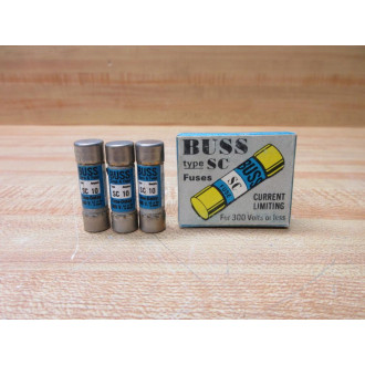 Buss SC-10 Bussmann Fuse Cross Ref 1CP19 (Pack of 3)