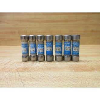 Buss SC-10 Bussmann Fuse Cross Ref 1CP19 (Pack of 7) - New No Box