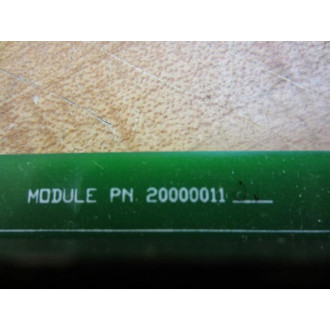 Weschler Instruments 2000001101 Backplane 17000002 - Used
