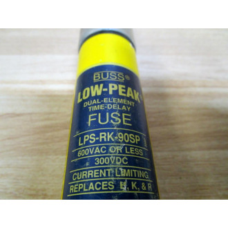 Buss LPS-RK-90SP Bussmann Fuse Cross Ref 6F326 Long Body - Used