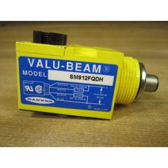Banner SM912FQDH Sensor 31165 - New No Box