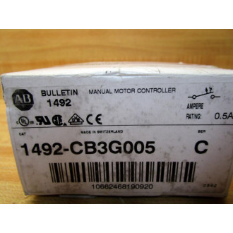 Allen Bradley 1492-CB3G005 Circuit Breaker 1492CB3G005