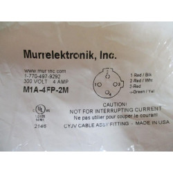 Murr Elektronik M1A-4FP-2M Cable M1A4FP2M