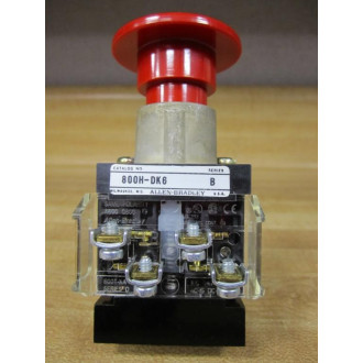 Allen Bradley 800H-DK6A Push Button  800HDK6A