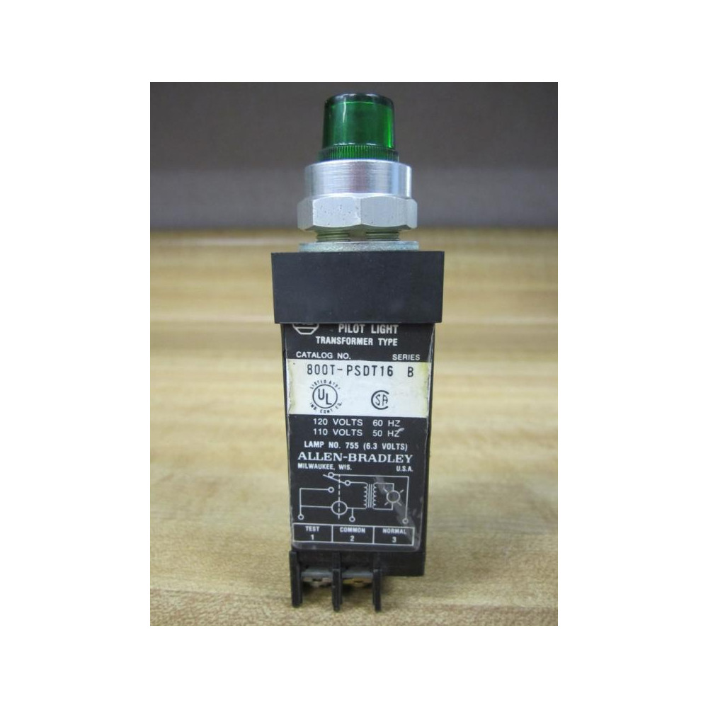 Allen Bradley 800T-PSDT16G Pilot Light 800TPSDT16G - New No Box