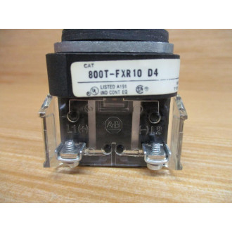 Allen Bradley 800T-FXR10XD4 Button 800TFXR10XD4 Ser. T - Used