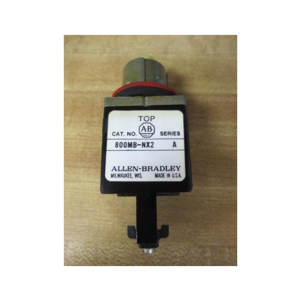 Allen Bradley 800MB-NX2 Selector Switch 800MBNX2 - Used