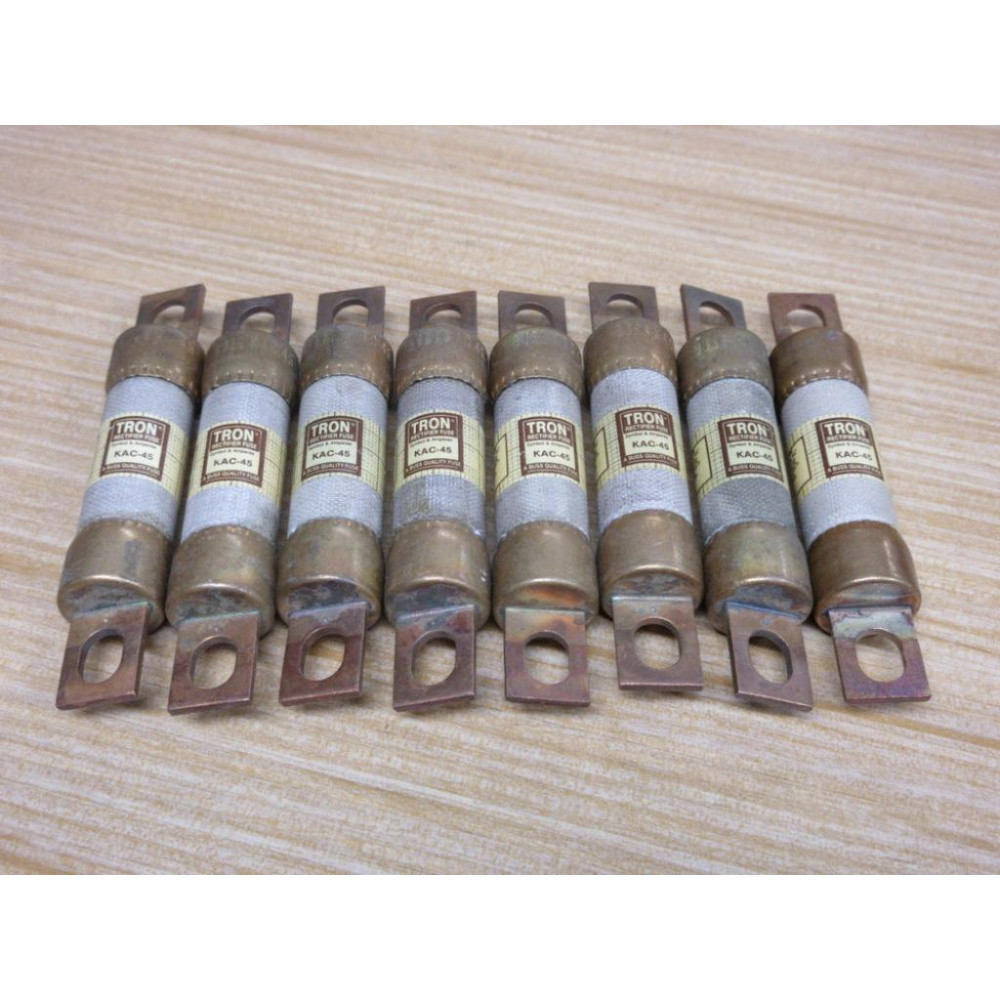 Bussmann KAC-45 Rectifier Fuse KAC45 (Pack of 8) - New No Box