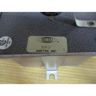 Ametek WB3 Panalarm Relay Base - New No Box