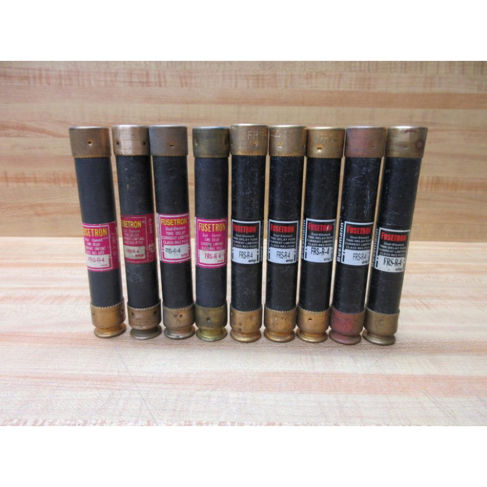 Buss FRS-R-4 Bussmann Fuse Cross Ref 4A462 Tested (Pack of 9) - Used