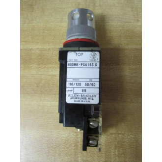 Allen Bradley 800MR-PGA16S Push Button White - Used