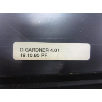 DGD S-112470 Front Panel Cooper Gardner Denver - Used