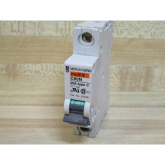 Merlin Gerin 24436 Square D Breaker 25A MG24436 Schneider - Used