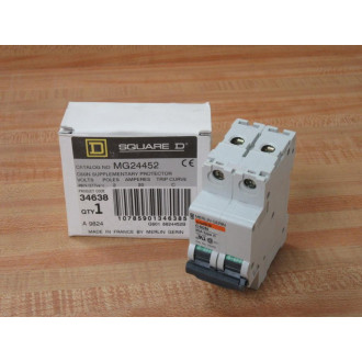 Merlin Gerin 24452 Square D Breaker 20A MG24452 Schneider