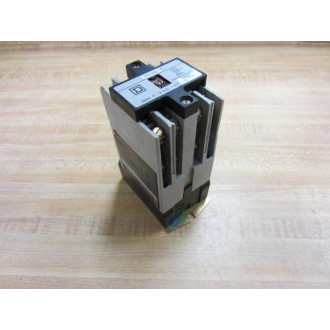Square D 8501-X0-80 Relay 8501-XO-80 120V 60Hz  110V 50Hz - Used