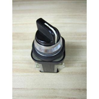 Telemecanique ZB2RB91 Selector Switch W 2 Contacts - Used
