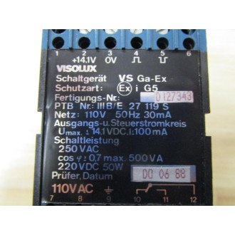 Visolux VS-GA-EX Controller - New No Box