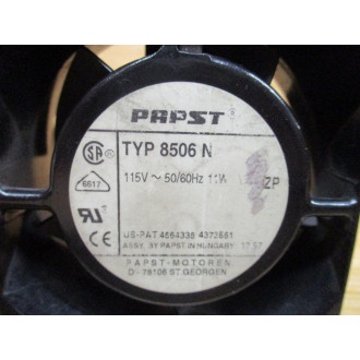 Papst 8506 N Axial Fan - New No Box