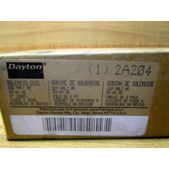 Dayton 2A204 Solenoid Coil