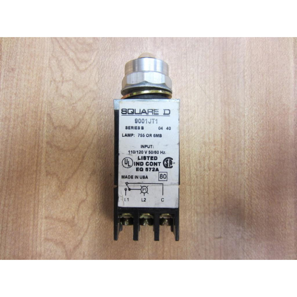 Square D 9001 JT1 Pilot Light (Pack of 5) - Used