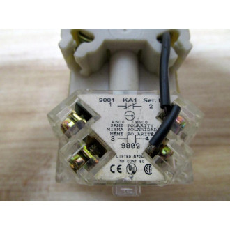 Square D 9001KT1 Pilot Light No Lens - New No Box