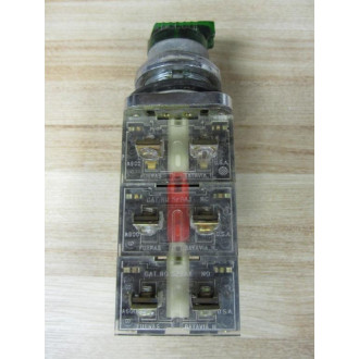 Furnas 52SA7CGN Selector Switch Green Short Lever Switch - Used