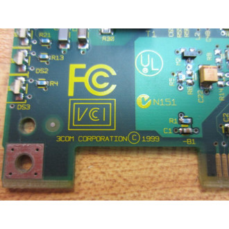 3Com 3C905C-TXM PCI Network Card 3C905CTXM WO Side Bar - Used