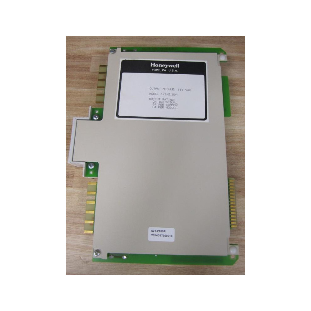 Honeywell 621-2100R Output Module 6212100R - Used