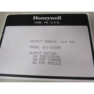 Honeywell 621-2100R Output Module 6212100R - Used