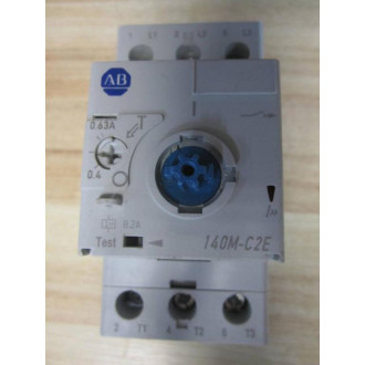 Allen Bradley 140M-C2E-A63 Circuit  Breaker WO Knob-Series B - Used