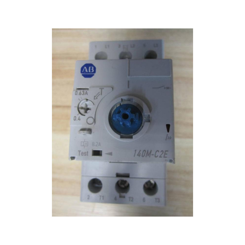 Allen Bradley 140M-C2E-A63 Circuit  Breaker WO Knob-Series B - Used
