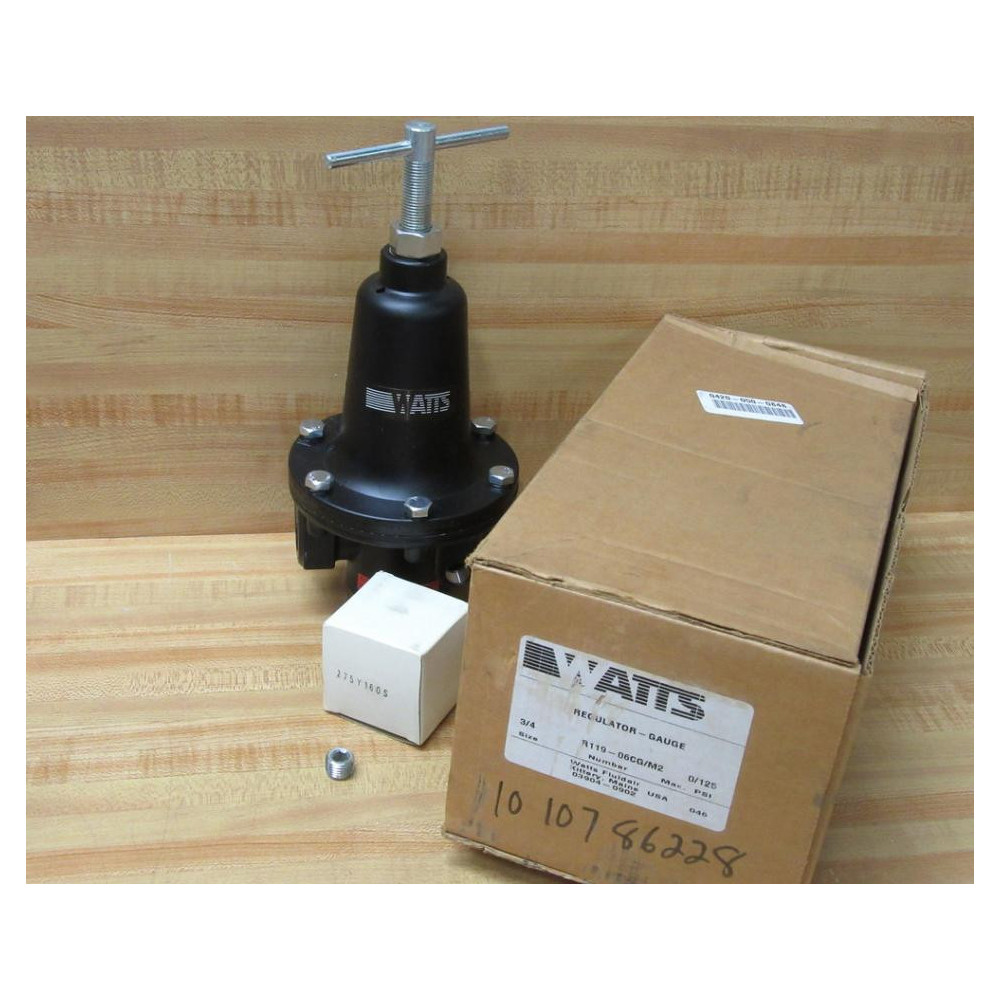 Watts R119-06CGM2 Regulator wGauge R11906CGM2 Watts R119-06CGM2 Regulator wGauge R11906CGM2