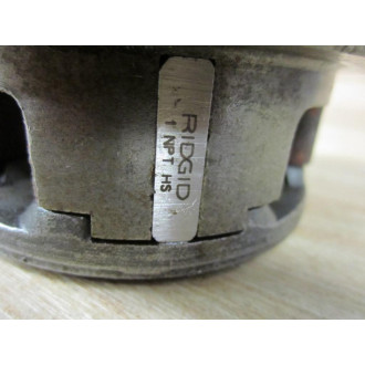 Ridgid 1 Right Hand Pipe Threader Die Head 1 - Used