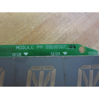 Weschler Instruments 17000005 Numeric Display Board 2000000701 - Used