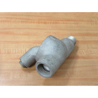 Crouse-Hinds EZS36 1" Hub Sealing Fitting WNipple (Pack of 2) - New No Box