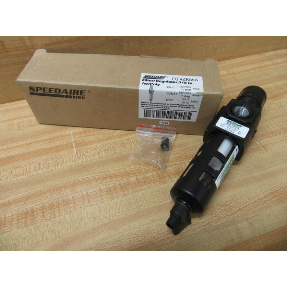 Speedaire 4ZK85A Filter Regulator 38" wPoly Speedaire 4ZK85A Filter Regulator 38" wPoly