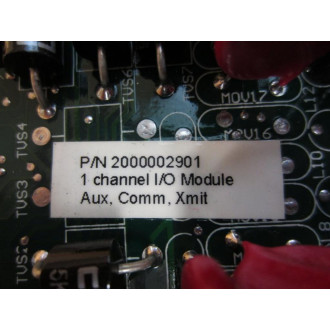 Weschler Instruments 2000002901 IO Module 17000020 - Used