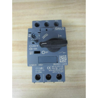 Siemens 3RV2021-1JA10 Motor Protector Breaker 3RV20211JA10 Missing Cover - Used